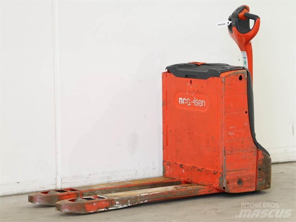 Linde T16/1152 Παλετοφόρα πεζού χειριστή με ιστό