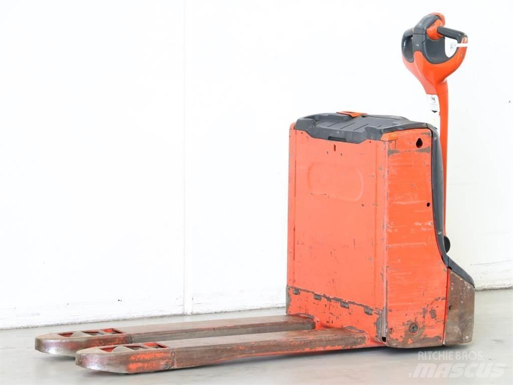 Linde T16/1152 Παλετοφόρα πεζού χειριστή με ιστό