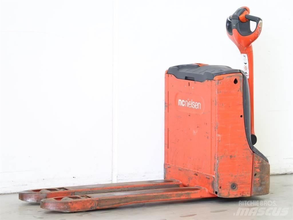 Linde T16/1152 Παλετοφόρα πεζού χειριστή με ιστό