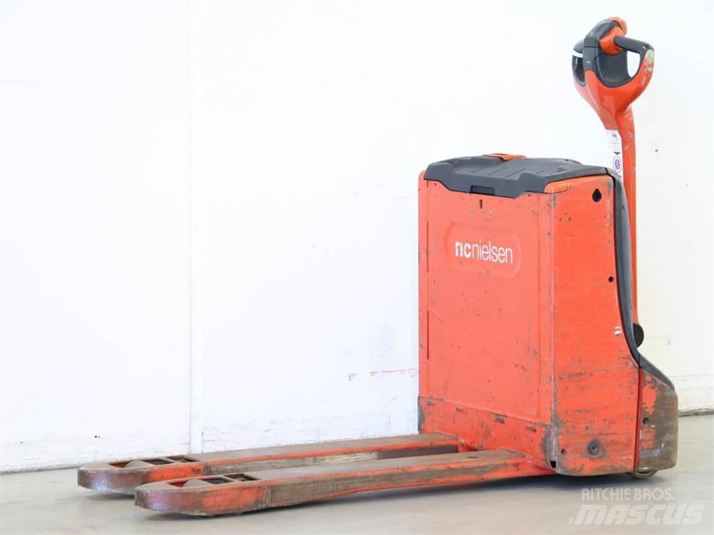 Linde T16/1152 Παλετοφόρα πεζού χειριστή με ιστό