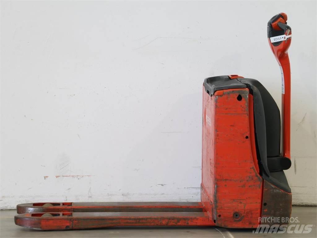 Linde T16/1152 Παλετοφόρα πεζού χειριστή με ιστό
