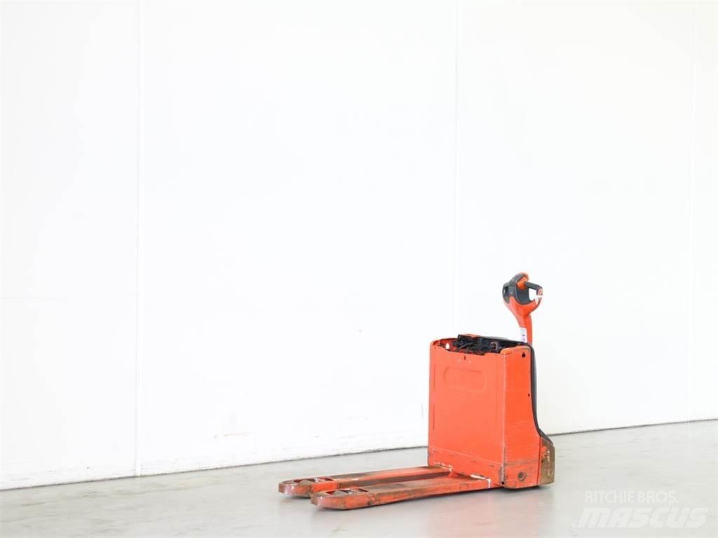 Linde T16/1152 Παλετοφόρα πεζού χειριστή με ιστό