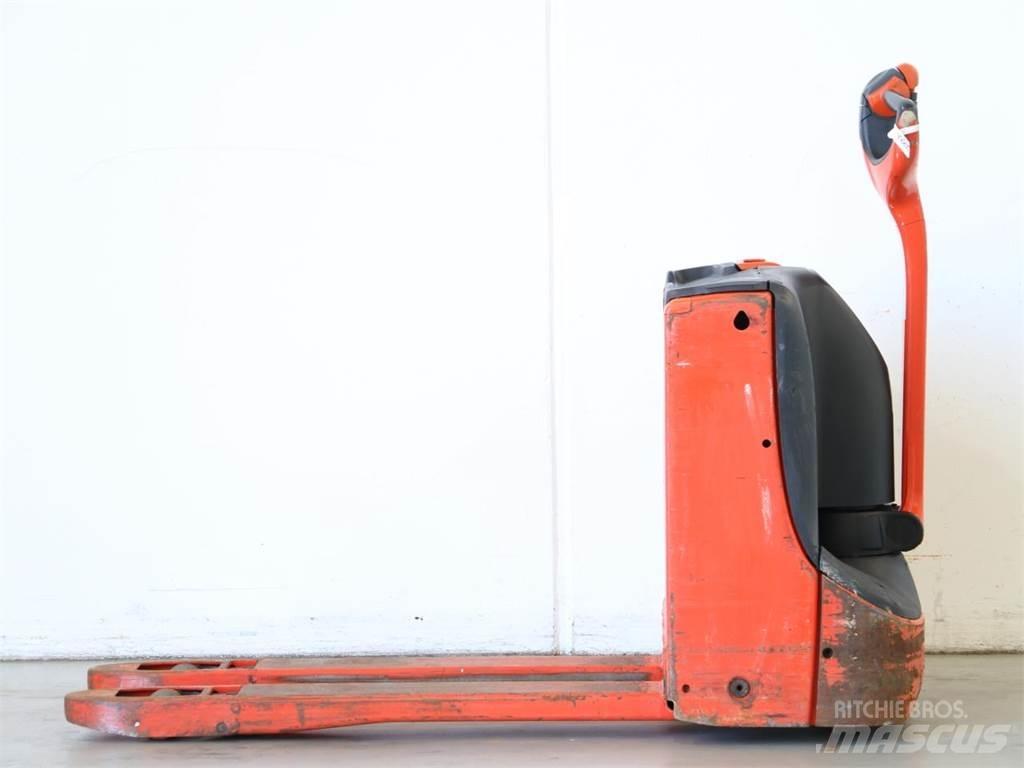 Linde T16/1152 Παλετοφόρα πεζού χειριστή με ιστό