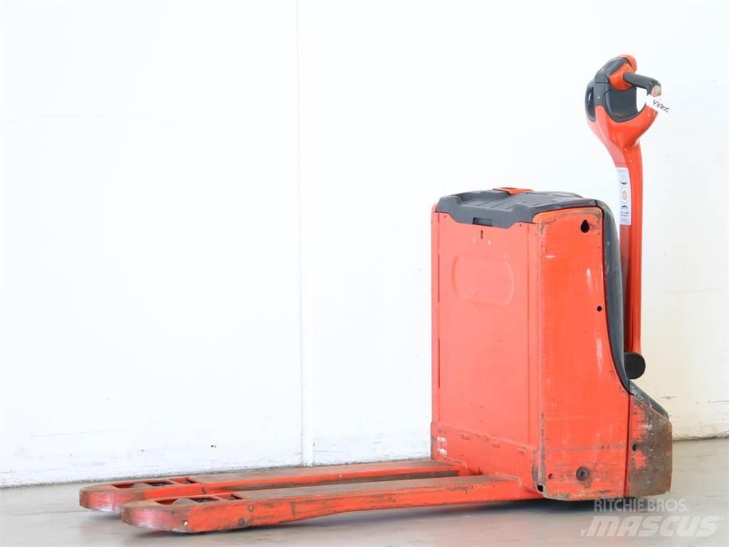 Linde T16/1152 Παλετοφόρα πεζού χειριστή με ιστό