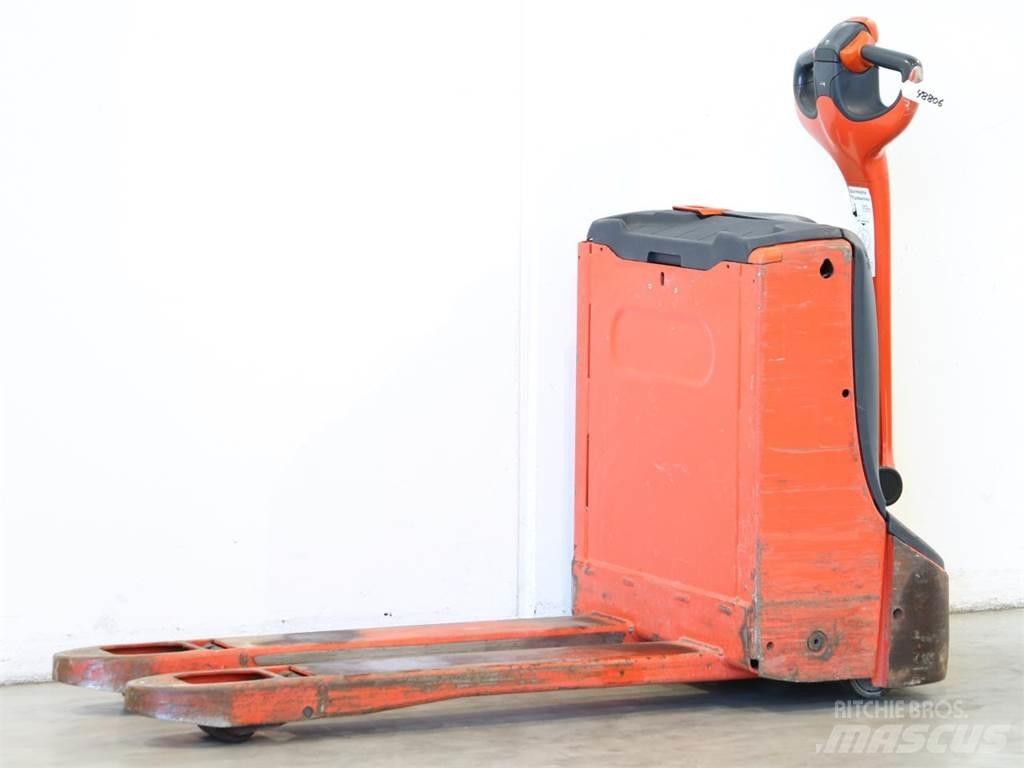 Linde T16/1152 Παλετοφόρα πεζού χειριστή με ιστό