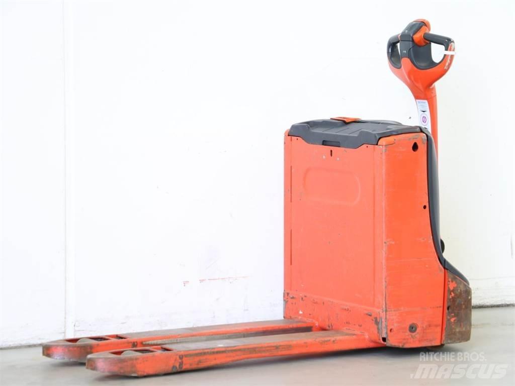 Linde T16/1152 Παλετοφόρα πεζού χειριστή με ιστό