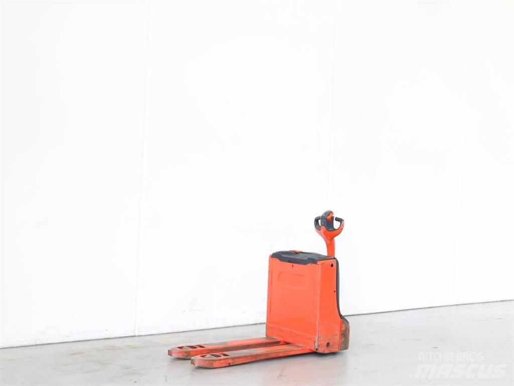 Linde T16/1152 Παλετοφόρα πεζού χειριστή με ιστό
