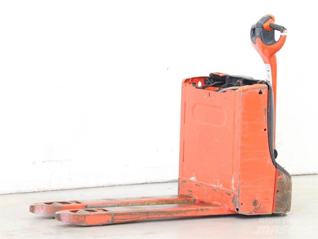 Linde T16/1152 Παλετοφόρα πεζού χειριστή με ιστό