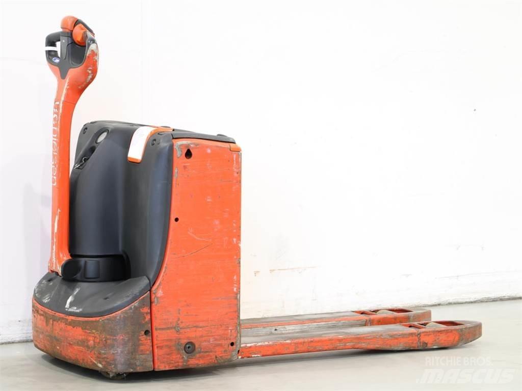 Linde T16/1152 Παλετοφόρα πεζού χειριστή με ιστό
