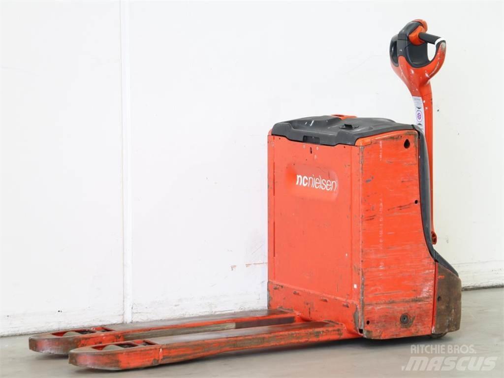 Linde T16/1152 Παλετοφόρα πεζού χειριστή με ιστό