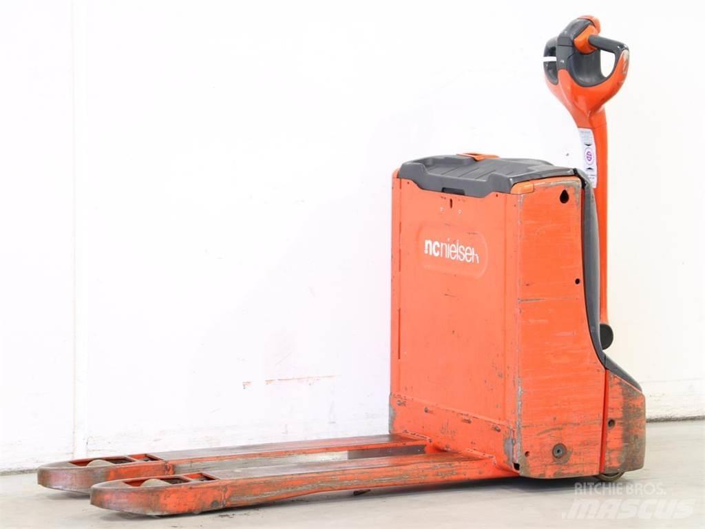 Linde T16/1152 Παλετοφόρα πεζού χειριστή με ιστό