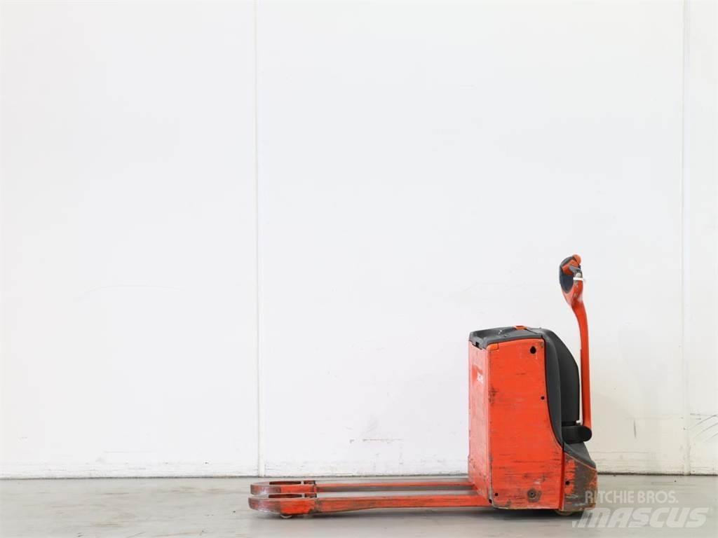 Linde T16/1152 Παλετοφόρα πεζού χειριστή με ιστό