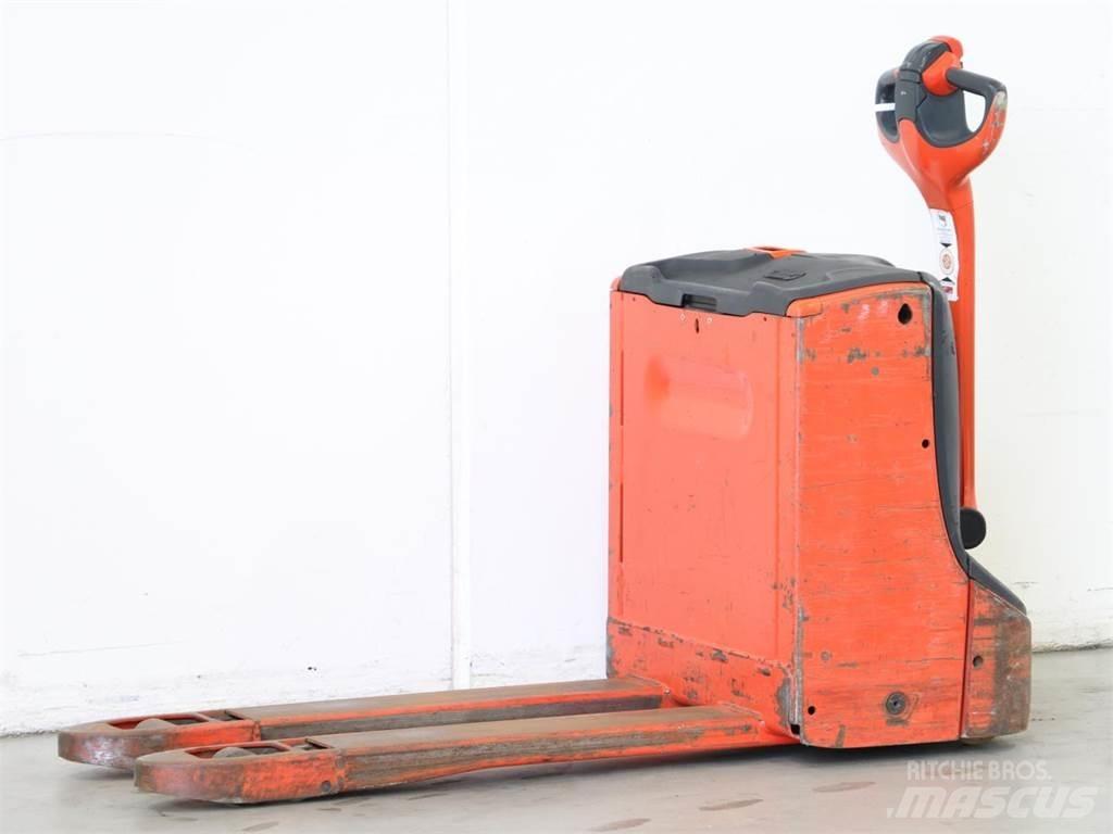 Linde T16/1152 Παλετοφόρα πεζού χειριστή με ιστό