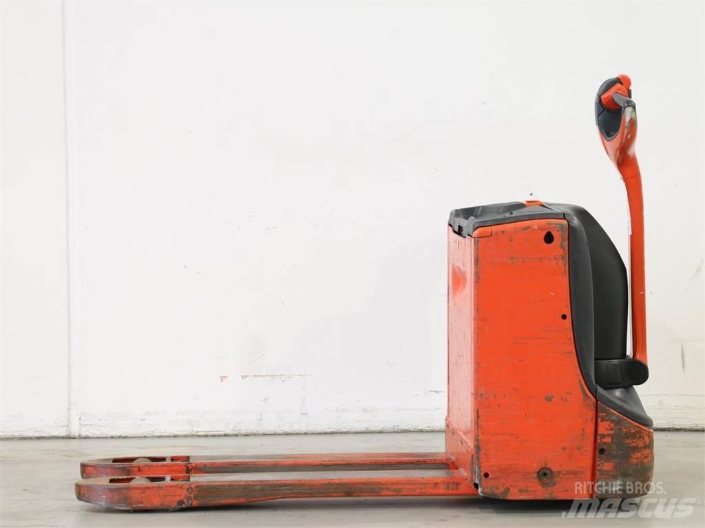 Linde T16/1152 Παλετοφόρα πεζού χειριστή με ιστό
