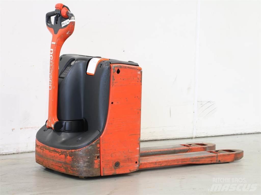 Linde T16/1152 Παλετοφόρα πεζού χειριστή με ιστό