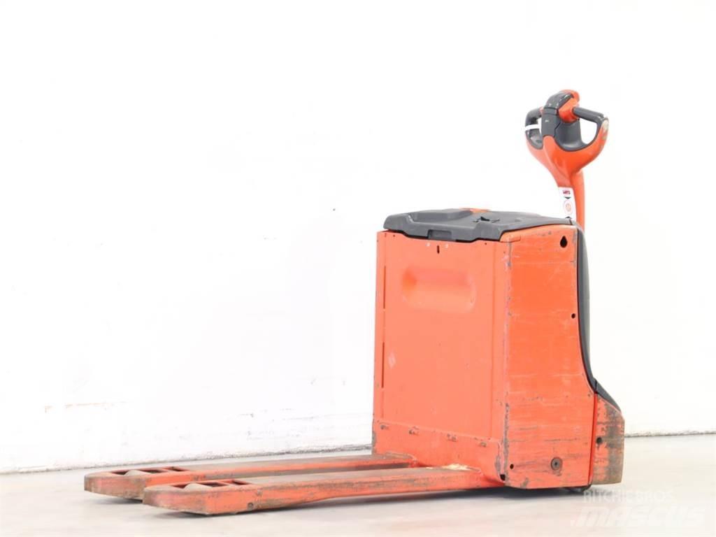 Linde T16/1152 Παλετοφόρα πεζού χειριστή με ιστό