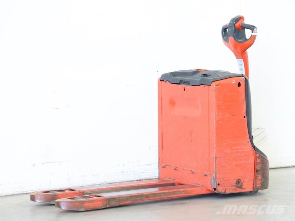Linde T16/1152 Παλετοφόρα πεζού χειριστή με ιστό