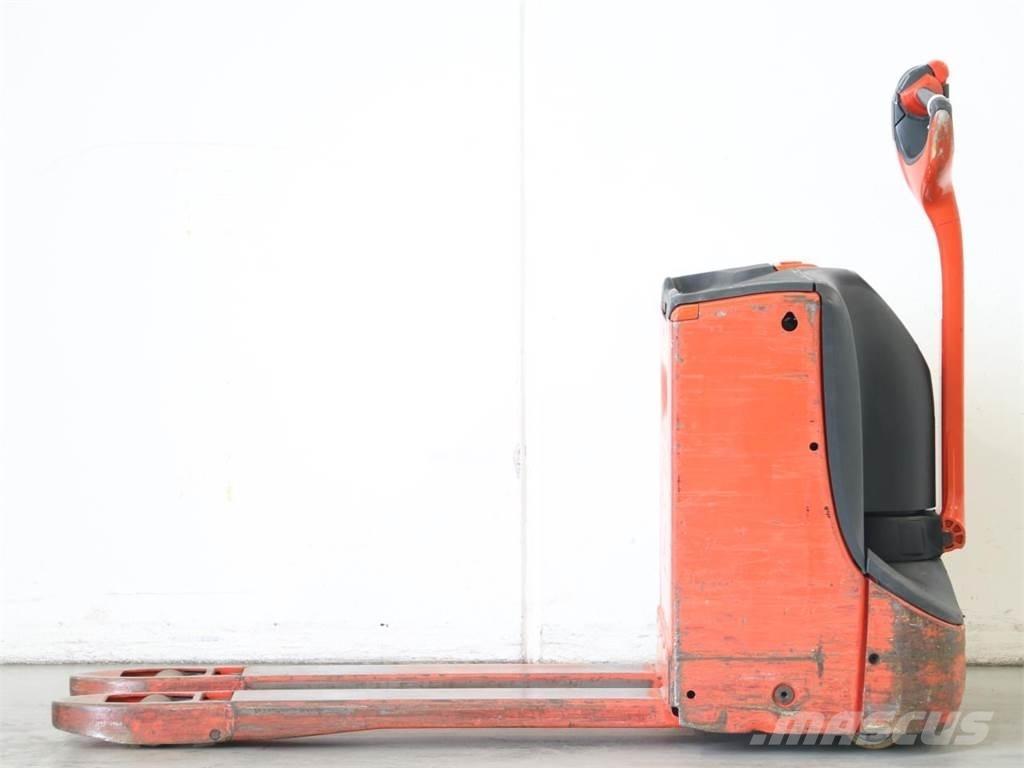 Linde T16/1152 Παλετοφόρα πεζού χειριστή με ιστό