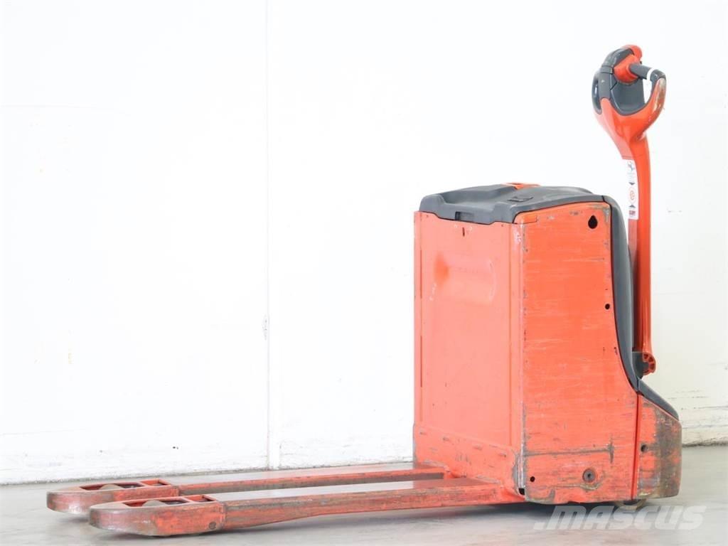 Linde T16/1152 Παλετοφόρα πεζού χειριστή με ιστό