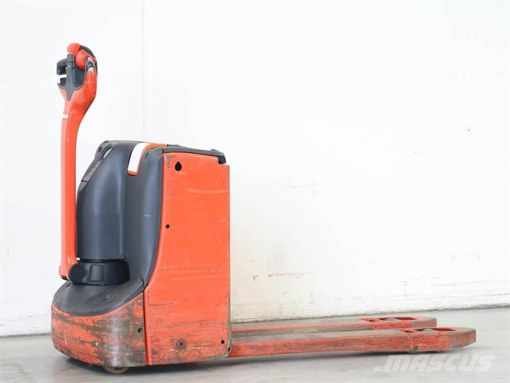 Linde T16/1152 Παλετοφόρα πεζού χειριστή με ιστό