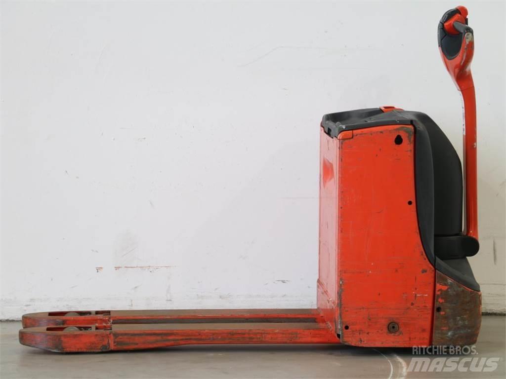 Linde T16/1152 Παλετοφόρα πεζού χειριστή με ιστό