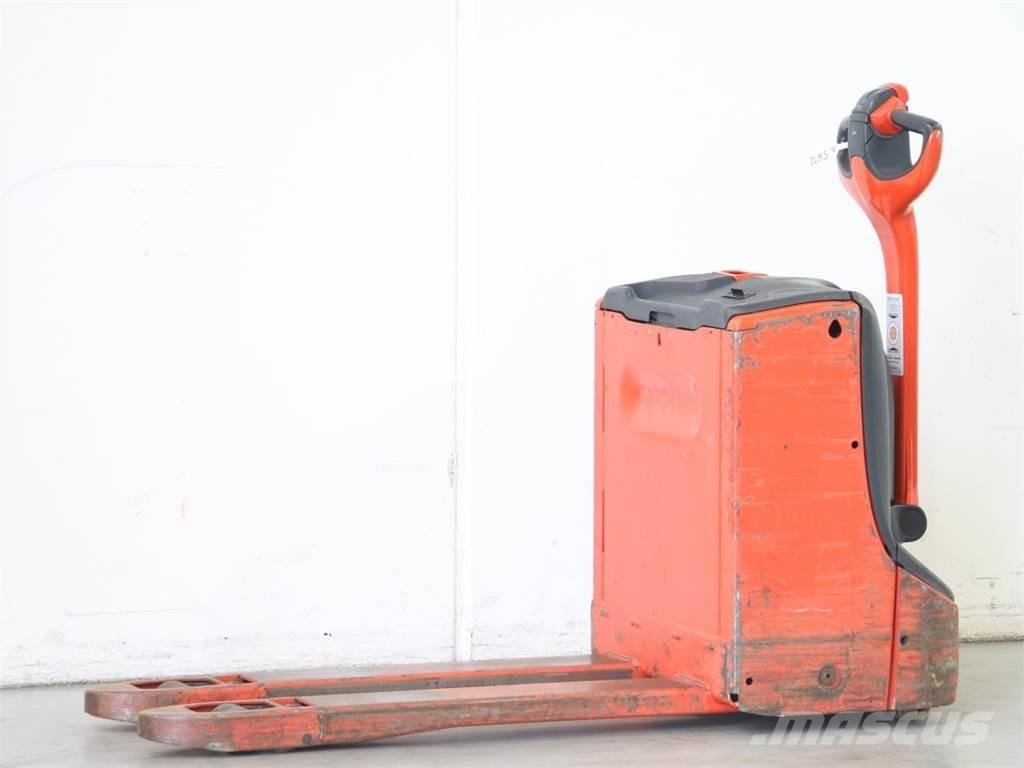 Linde T16/1152 Παλετοφόρα πεζού χειριστή με ιστό