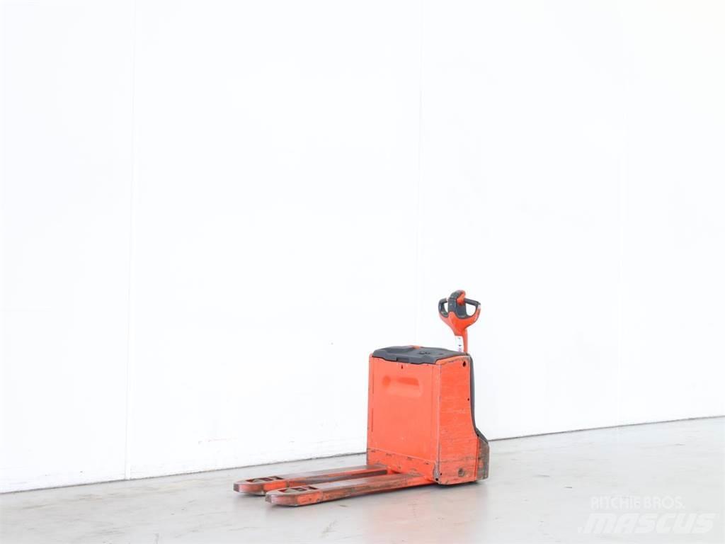 Linde T16/1152 Παλετοφόρα πεζού χειριστή με ιστό