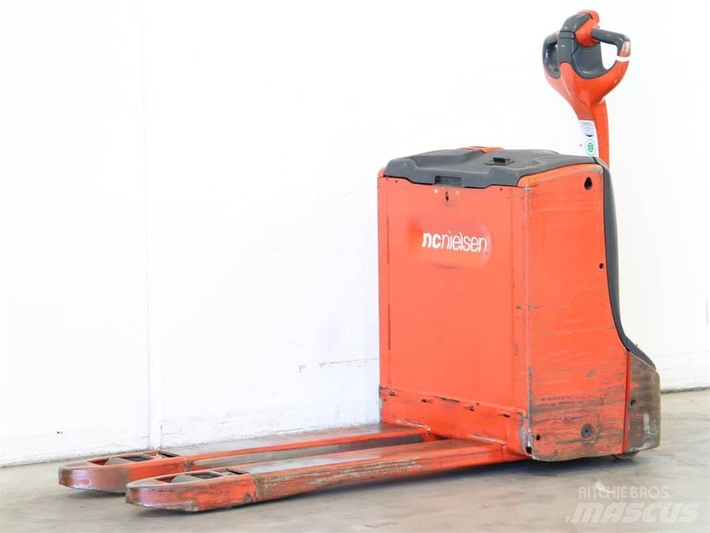 Linde T16/1152 Παλετοφόρα πεζού χειριστή με ιστό