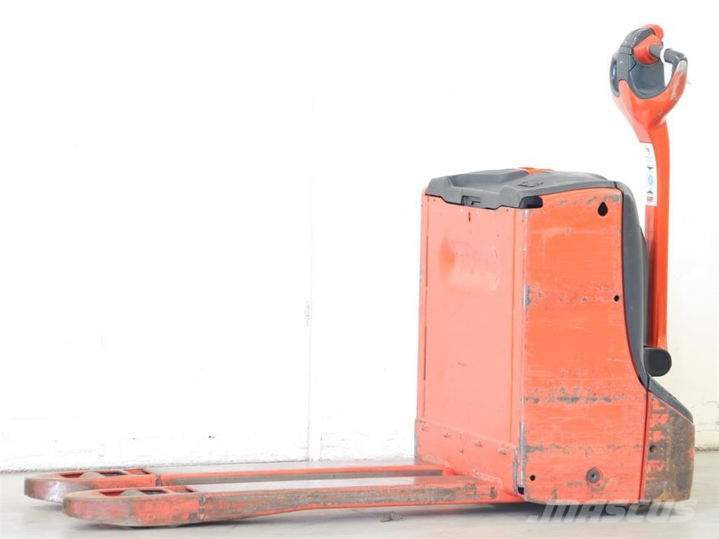 Linde T16/1152 Παλετοφόρα πεζού χειριστή με ιστό