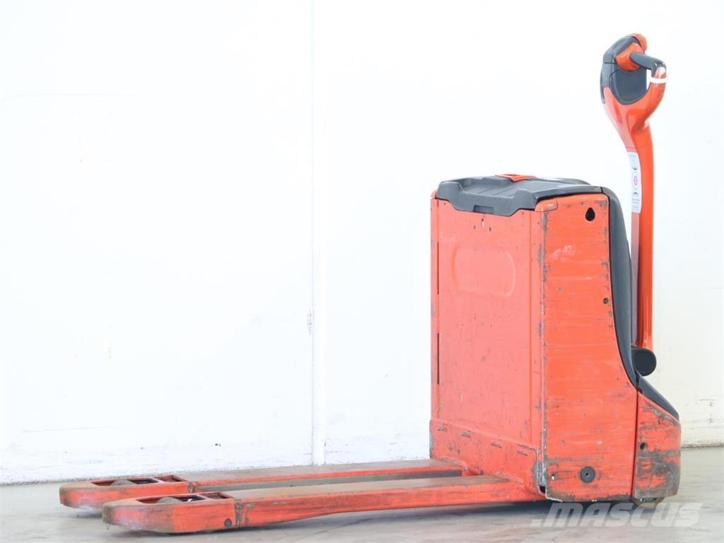 Linde T16/1152 Παλετοφόρα πεζού χειριστή με ιστό