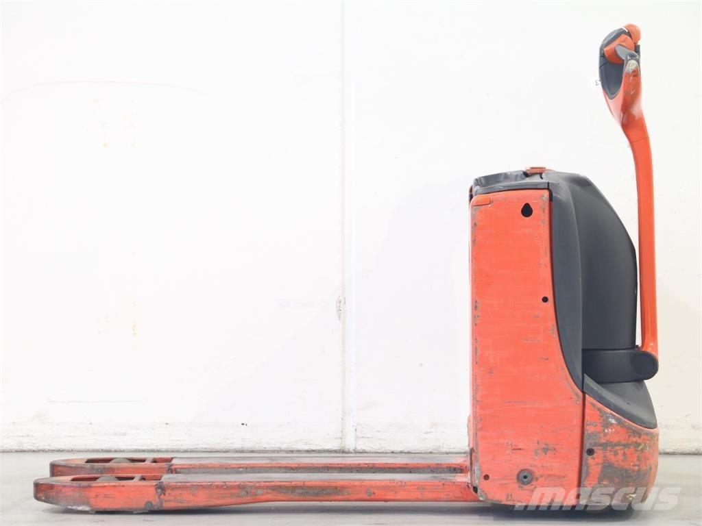 Linde T16/1152 Παλετοφόρα πεζού χειριστή με ιστό