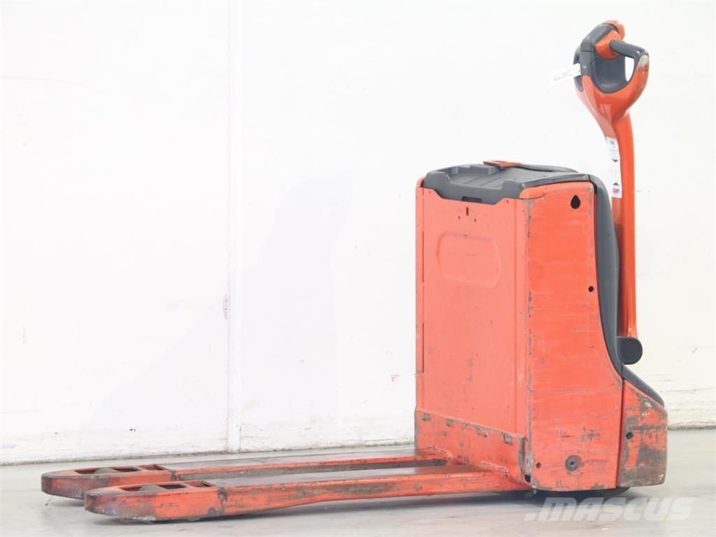 Linde T16/1152 Παλετοφόρα πεζού χειριστή με ιστό
