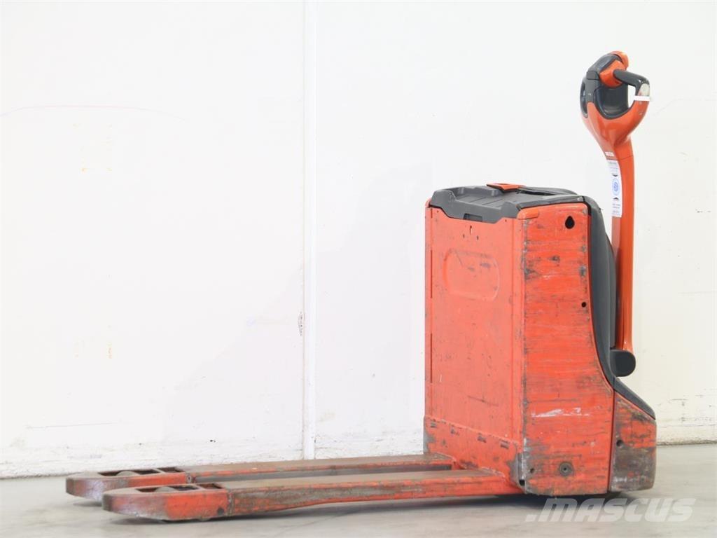 Linde T16/1152 Παλετοφόρα πεζού χειριστή με ιστό