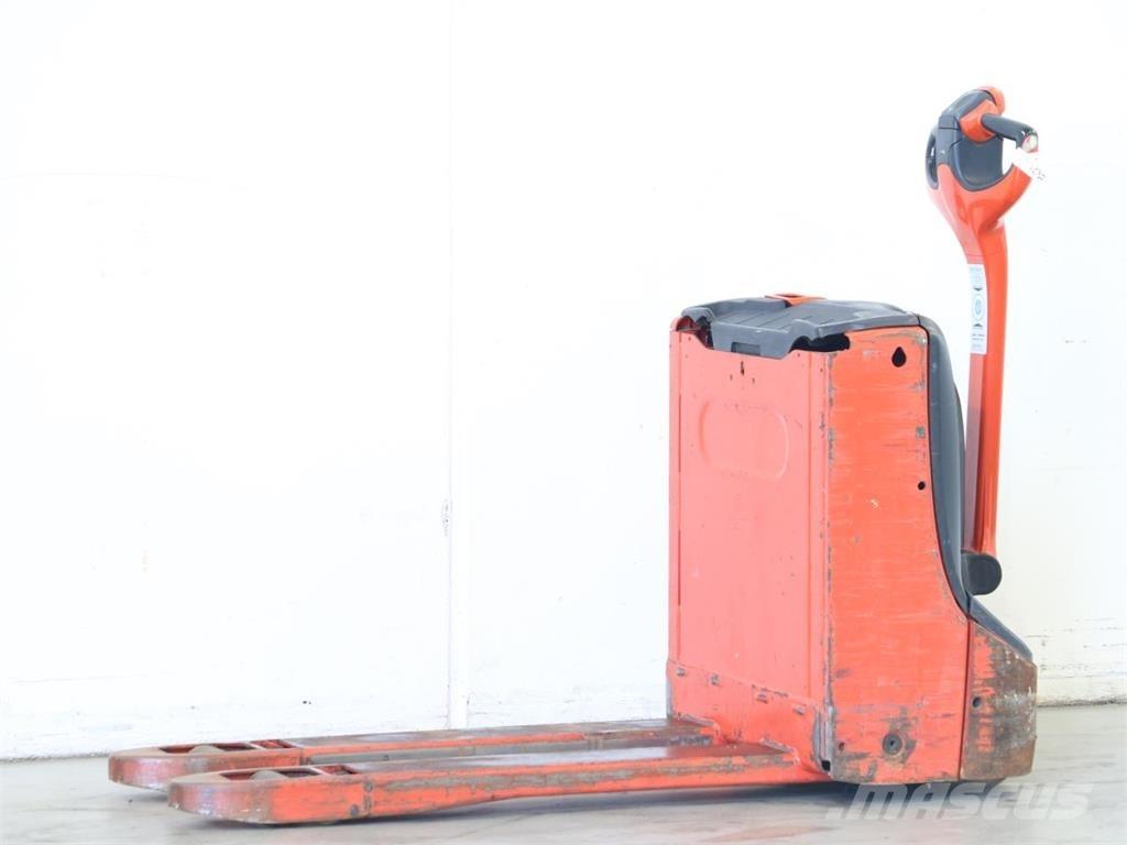 Linde T16/1152 Παλετοφόρα πεζού χειριστή με ιστό