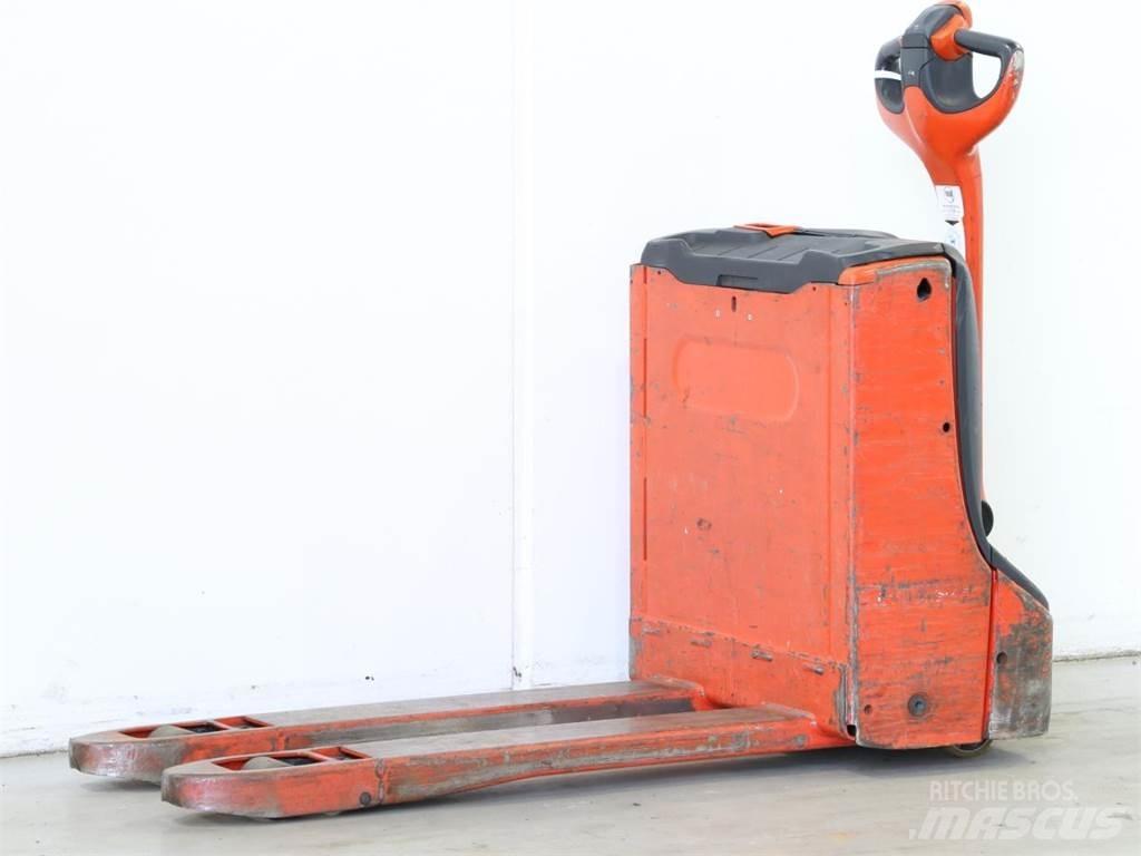Linde T16/1152-00 Παλετοφόρα πεζού χειριστή με ιστό