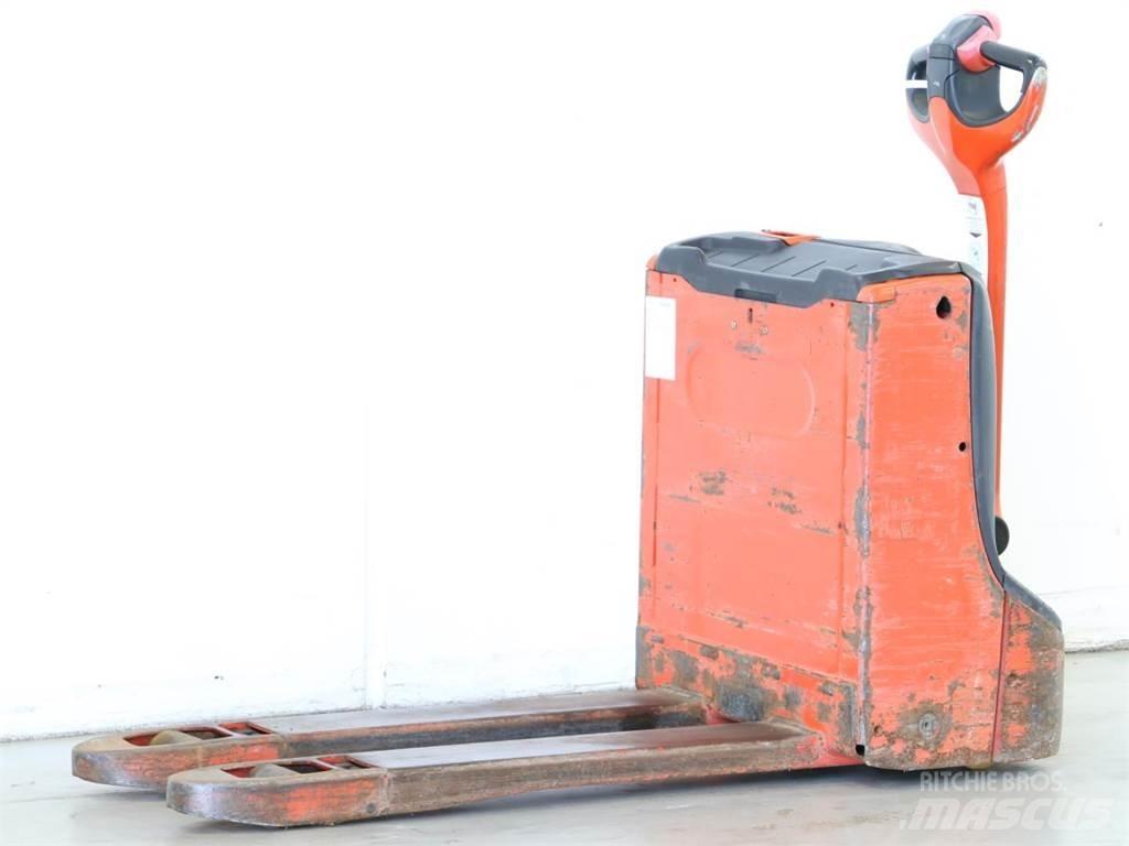 Linde T16/1152-00 Παλετοφόρα πεζού χειριστή με ιστό
