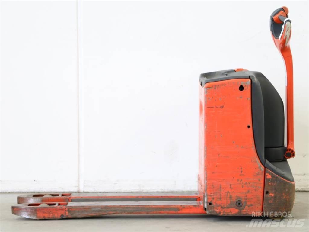 Linde T16/1152-00 Παλετοφόρα πεζού χειριστή με ιστό