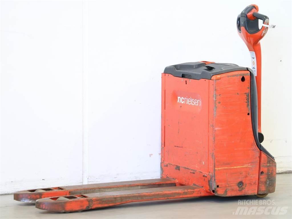 Linde T16/1152-00 Παλετοφόρα πεζού χειριστή με ιστό
