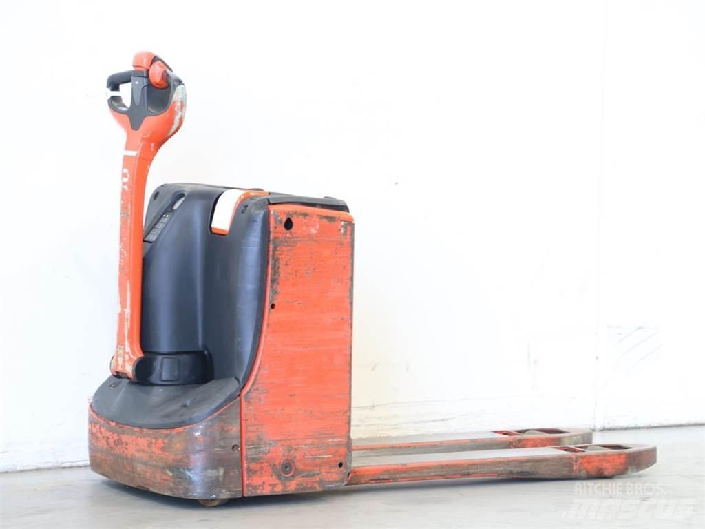 Linde T16/1152-00 Παλετοφόρα πεζού χειριστή με ιστό