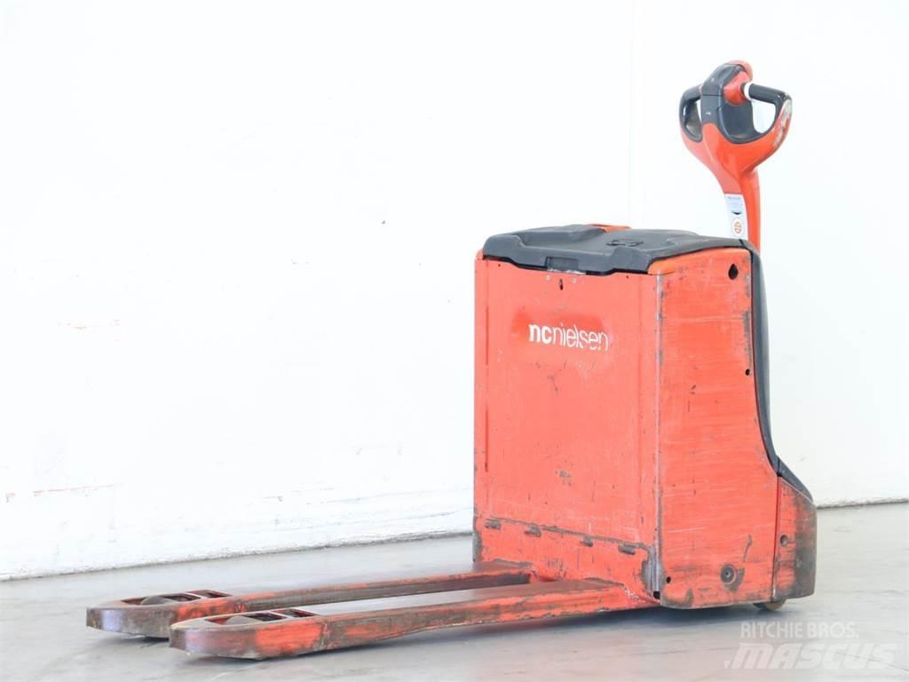 Linde T16/1152-00 Παλετοφόρα πεζού χειριστή με ιστό