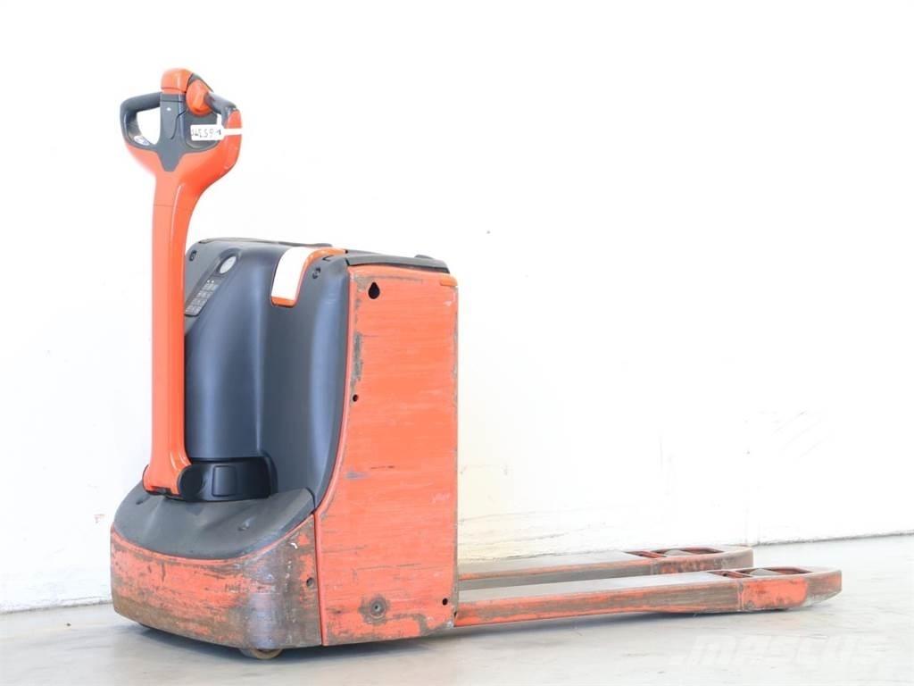 Linde T16/1152-00 Παλετοφόρα πεζού χειριστή με ιστό