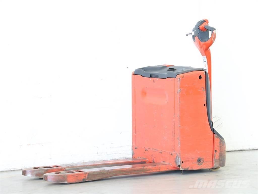 Linde T16/1152-00 Παλετοφόρα πεζού χειριστή με ιστό