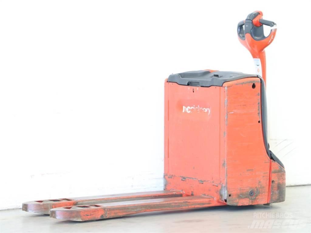 Linde T16/1152-00 Παλετοφόρα πεζού χειριστή με ιστό
