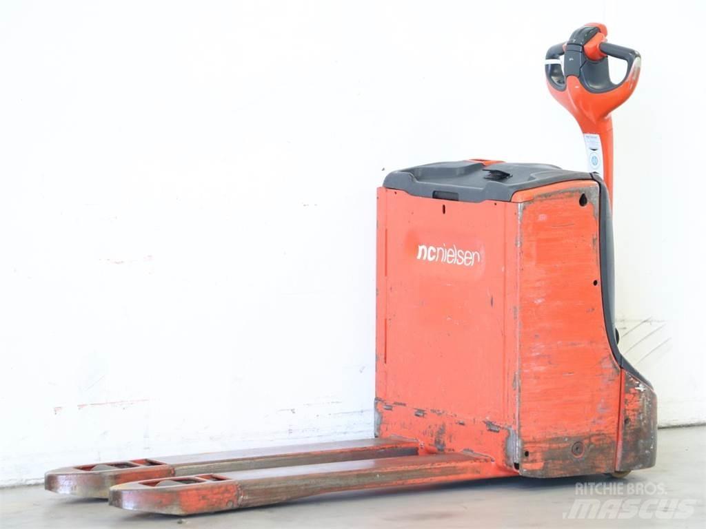 Linde T16/1152-00 Παλετοφόρα πεζού χειριστή με ιστό