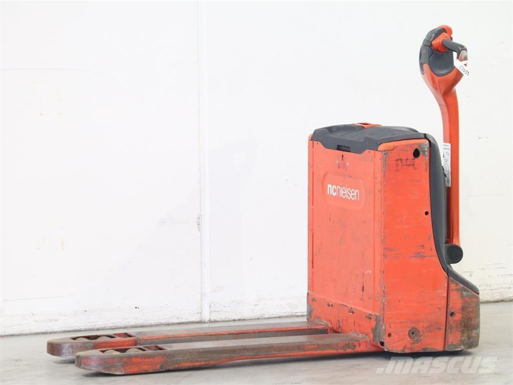 Linde T16/1152-00 Παλετοφόρα πεζού χειριστή με ιστό