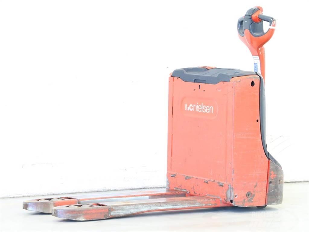 Linde T16/1152-00 Παλετοφόρα πεζού χειριστή με ιστό
