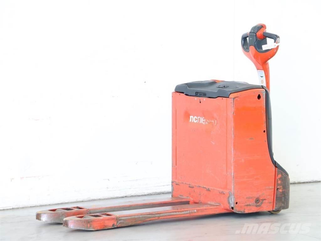 Linde T16/1152-00 Παλετοφόρα πεζού χειριστή με ιστό