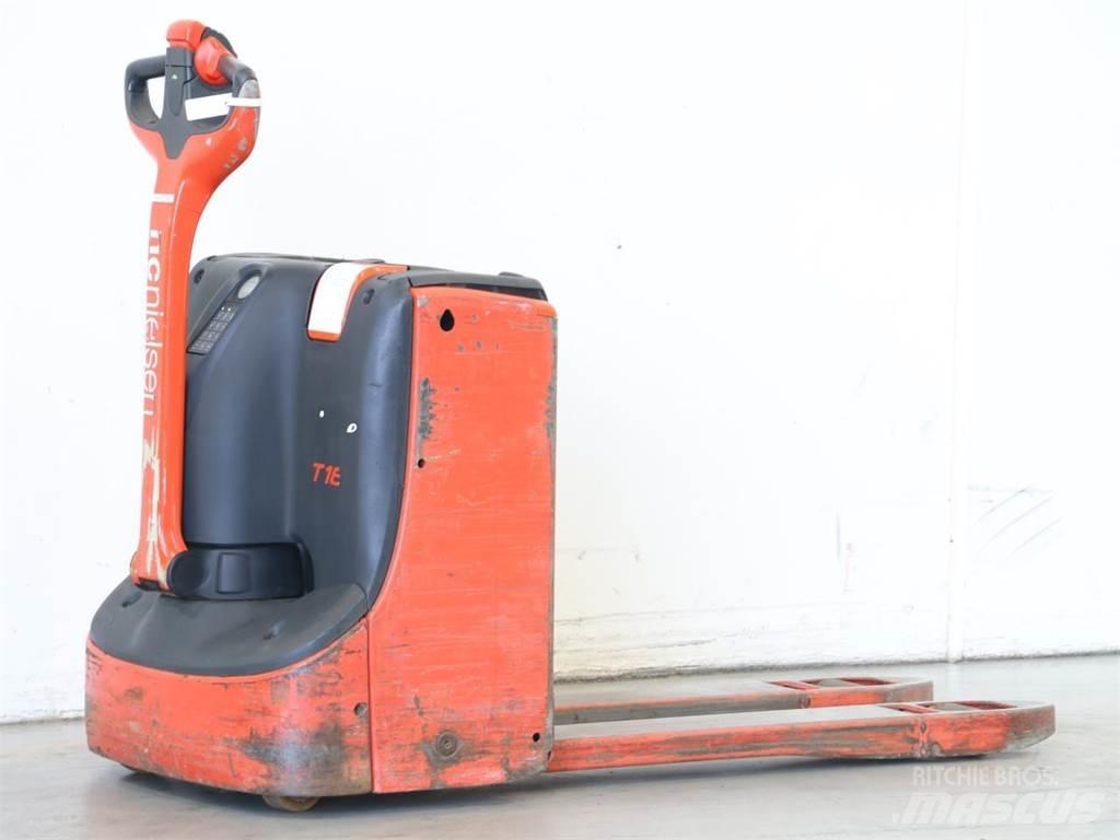 Linde T16/1152-00 Παλετοφόρα πεζού χειριστή με ιστό