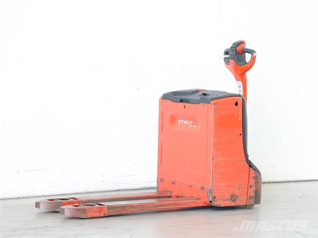 Linde T16/1152-00 Παλετοφόρα πεζού χειριστή με ιστό
