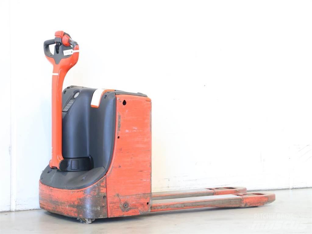 Linde T16/1152-00 Παλετοφόρα πεζού χειριστή με ιστό